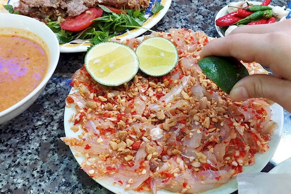 Gỏi cá mai
